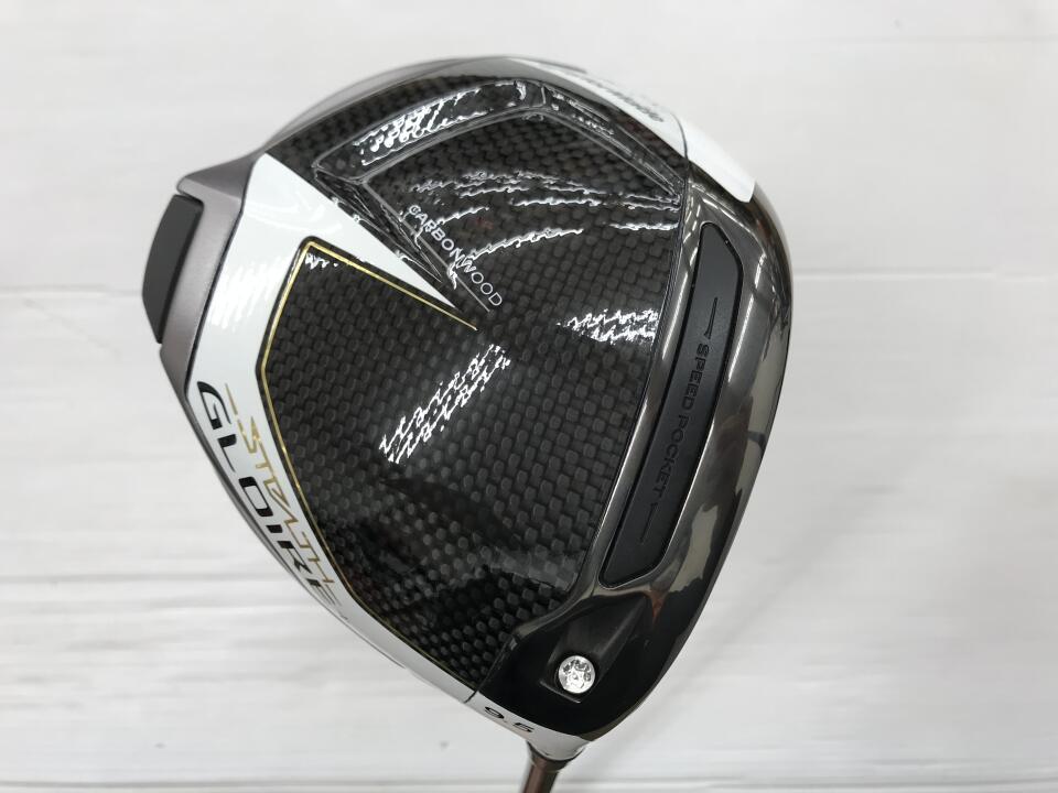 【中古】テーラーメイド STEALTH GLOIRE+ ドライバー 9.5° Sフレックス 45.25インチ ヘッドカバーあり Speeder 661 EVOLUTION 4 リシャフト品 Aランク 右利き用 Taylormade ゴルフクラブ ステルスグローレプ