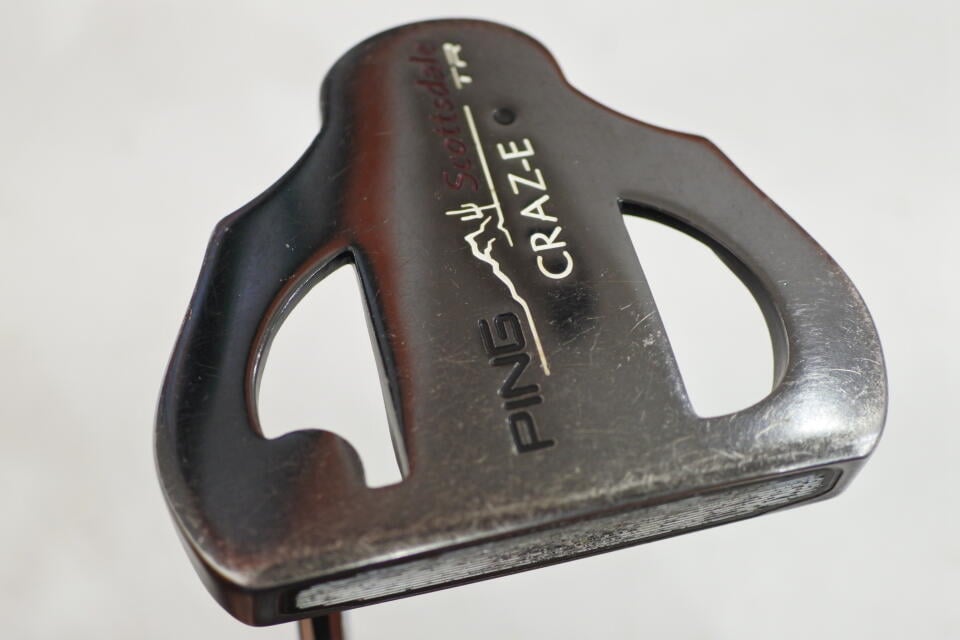 【中古】ピン Scottsdale TR CRAZ-E パター 34.0インチ オリジナルスチール Dランク 右利き用 PING ゴルフクラブ スコッツデールTR クレイジー ゴルフドゥ ゴルフ用品 GOLF DO 中古ゴルフクラブ