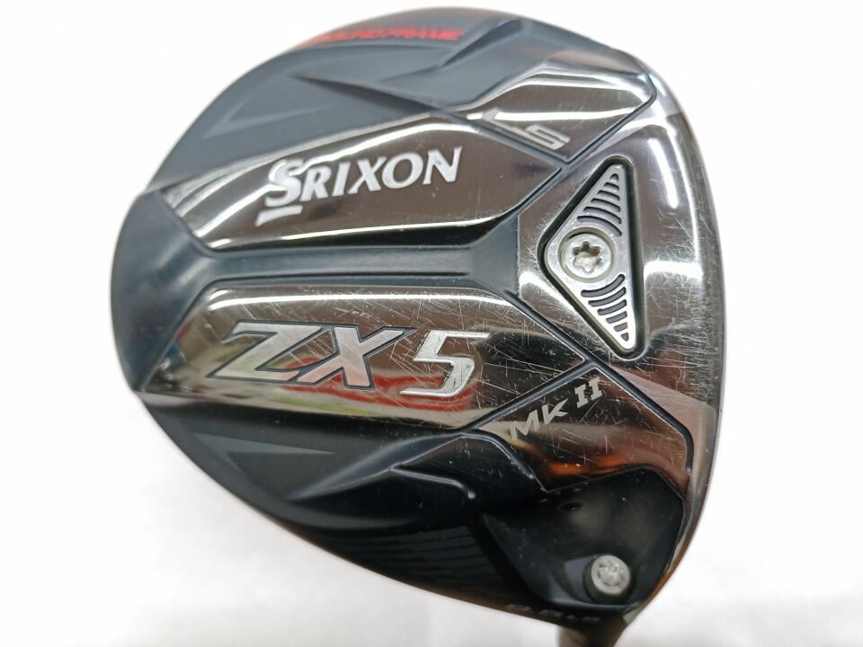 【中古】ダンロップ SRIXON ZX5 Mk2 LS ドライバー 9.5° Sフレックス 45.5インチ ヘッドカバーあり Miyazaki　CODEXMIZU　5 リシャフト品 Cランク 右利き用 DUNLOP ゴルフクラブ スリクソンZX5 MK2 LS ゴルフ
