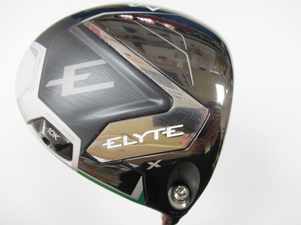【中古】キャロウェイ ELYTE X 10K ドライバー 10.5° Sフレックス 45.0インチ ヘッドカバーあり VENTUS GREEN 5 for Callaway Cランク 右利き用 Callaway ゴルフクラブ エリートエックステンケー ゴルフドゥ