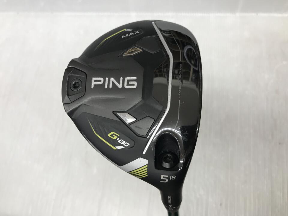 【中古】ピン G430 MAX フェアウェイウッド 5W 18&deg; Xフレックス 42.25インチ SPEEDER NX GREEN70 リシャフト品 Cランク 右利き用 PING ゴルフクラブ G430マックス ゴルフドゥ ゴルフ用品 GOLF DO 中古ゴルフ｜ゴルフ ドゥ 中古クラブ店 28,444円