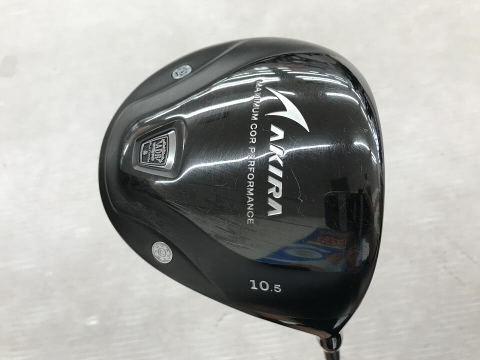 【中古】アキラ ADR PLATINUM 2019 適合 ドライバー 10.5° Rフレックス 46.5インチ SPEEDER ADR PLATINUM 2019 Dランク 右利き用 AKIRA ゴルフクラブ ゴルフドゥ ゴルフ用品 GOLF DO 中古ゴルフクラブ