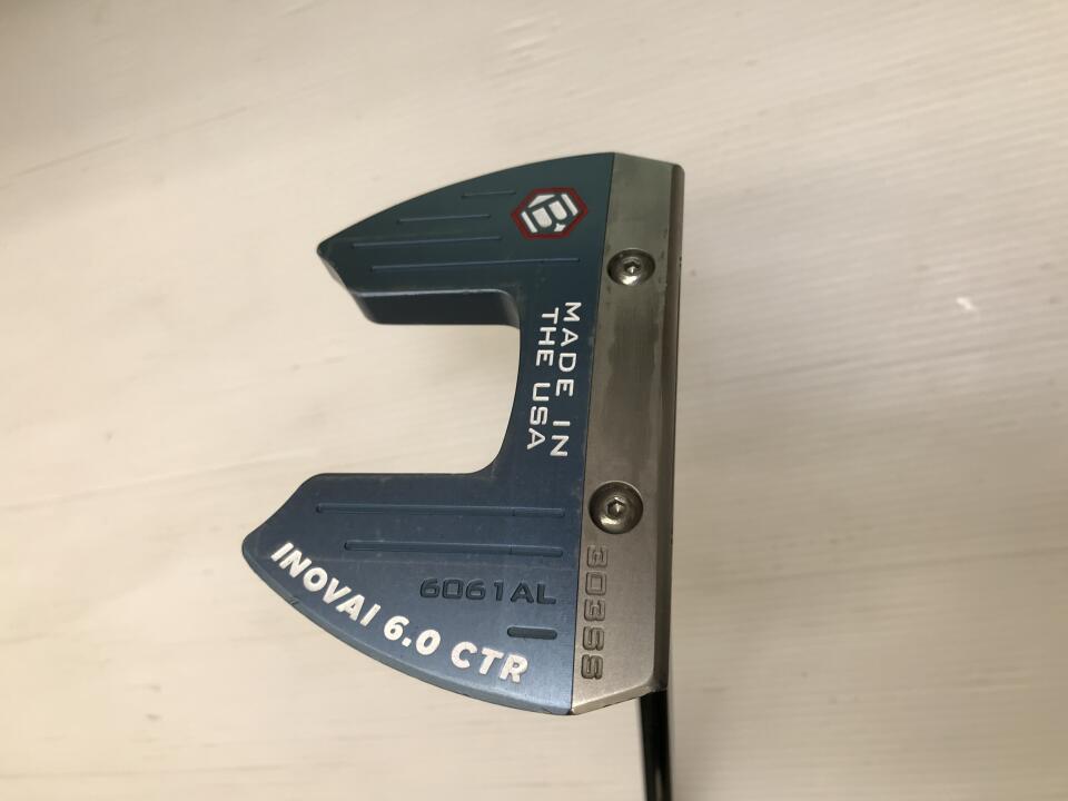 【中古】ベティナルディ INOVAI 6.0 CS パター 35.0インチ ヘッドカバーあり オリジナルスチール Dランク 右利き用 BETTINARDI ゴルフクラブ ゴルフドゥ ゴルフ用品 GOLF DO 中古ゴルフクラブ