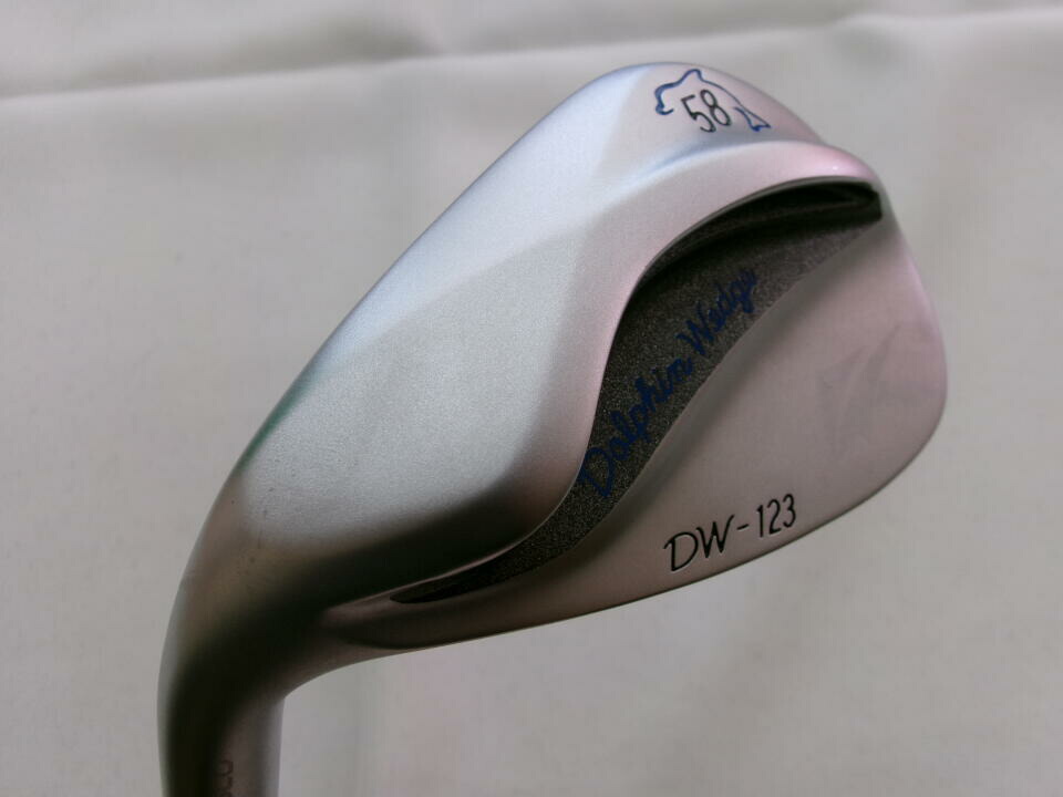 【中古】キャスコ Dolphin Wedge DW-123 シルバー ウェッジ 58° WEDGEフレックス 35.0インチ NSプロ950GH neo Bランク 左利き用 Kasco ゴルフクラブ ゴルフドゥ ゴルフ用品 GOLF DO 中古ゴルフクラブ