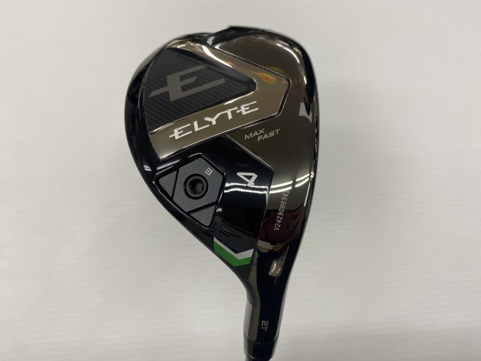 【中古】キャロウェイ ELYTE MAX FAST ユーティリティ 21° Sフレックス 39.5インチ ヘッドカバーあり LIN-Q GREEN 40 for Callaway Bランク 右利き用 Callaway ゴルフクラブ エリートマックスファスト ゴルフ