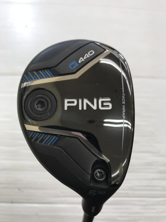 【中古】ピン G440 ユーティリティ 30° Sフレックス 38.75インチ ヘッドカバーあり TR HYBRID75 リシャフト品 Cランク 右利き用 PING ゴルフクラブ ゴルフドゥ ゴルフ用品 GOLF DO 中古ゴルフクラブ 33,917円
