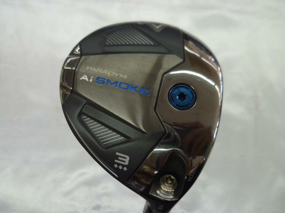 【中古】キャロウェイ PARADYM Ai SMOKE ◆◆◆ フェアウェイウッド 3W 15° SRフレックス 42.75インチ ヘッドカバーあり TENSEI 60 for Callaway(Ai SMOKE) Cランク 右利き用 Callaway ゴルフクラブ パラダイムAi