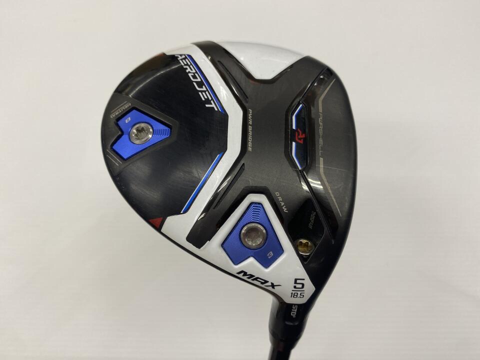 【中古】コブラ AEROJET MAX フェアウェイウッド 5W 18.5° Sフレックス 42.5インチ ヘッドカバーあり SPEEDER NX for Cobra(AEROJET) Dランク 右利き用 COBRA ゴルフクラブ エアロジェットマックス ゴルフド