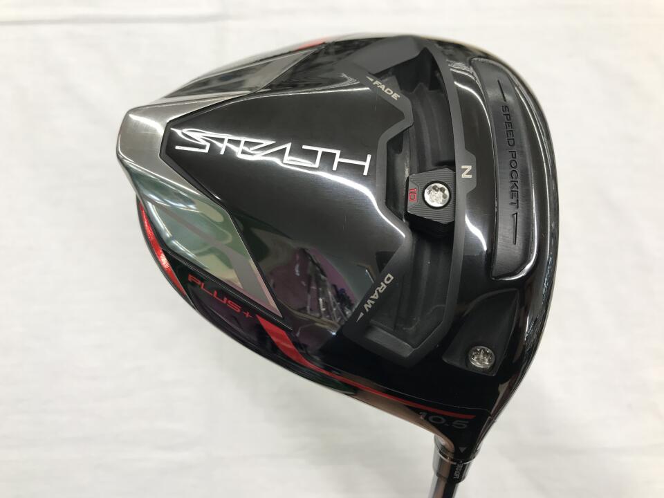【中古】テーラーメイド STEALTH PLUS+ ドライバー 10.5° Sフレックス 45.25インチ ヘッドカバーあり ディアマナ PD60 Cランク 右利き用 Taylormade ゴルフクラブ ステルスプラス ゴルフドゥ ゴルフ用