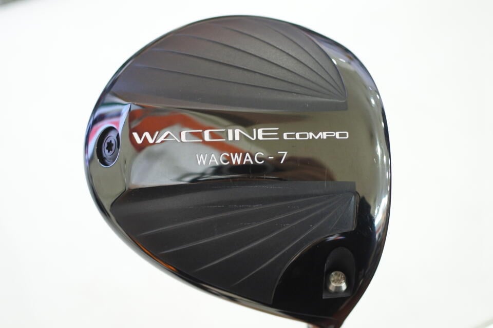 【中古】GRAVITY WACCINE compo WACWAC-7 ドライバー 11° Rフレックス 45.25インチ ヘッドカバーあり IMPACT BORON REVOLVETITANIUM BORON リシャフト品 Cランク 右利き用 ゴルフクラブ ゴルフドゥ ゴルフ用品 GOLF