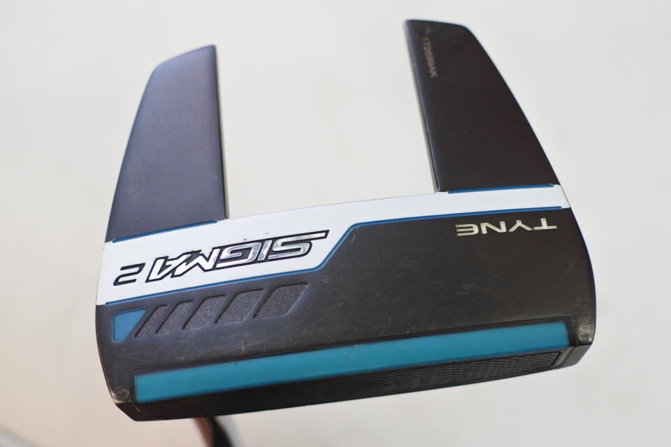 【中古】ピン SIGMA 2 TYNE Stealth パター 32.0インチ ヘッドカバーあり オリジナルスチール(PP60/長さ調整) Dランク 右利き用 PING ゴルフクラブ シグマ2タイン ステルス ゴルフドゥ ゴルフ用品 GOLF D