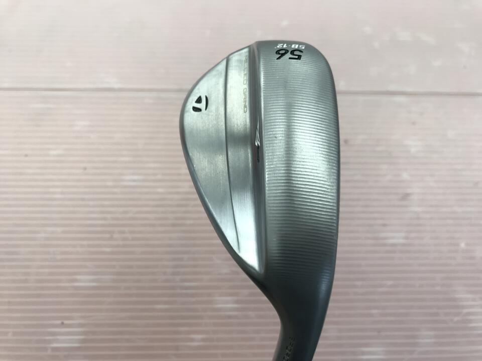 【中古】テーラーメイド MILLED GRIND 5 クローム ウェッジ 56° S200フレックス 35.25インチ ダイナミックゴールド MID 115 Cランク 右利き用 Taylormade ゴルフクラブ ミルドグラインド5 ゴルフドゥ ゴ