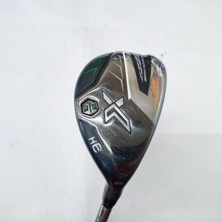 【中古】ダンロップ XXIO X-eks- 2022 ユーティリティ 26° SRフレックス 39.0インチ ヘッドカバーあり Miyazaki AX-2 Cランク 右利き用 DUNLOP ゴルフクラブ ゼクシオエックス2022 ゴルフドゥ ゴルフ用品 G