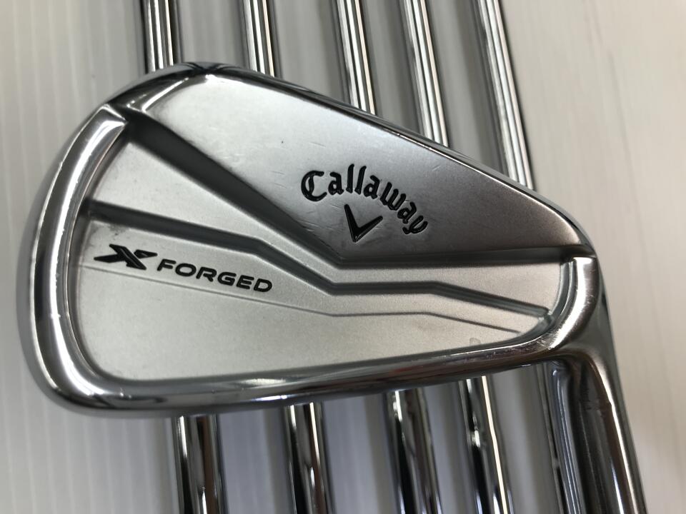 【中古】キャロウェイ X FORGED 2024 アイアンセット 26° S200フレックス 37.75インチ ダイナミックゴールド MID 115 Cランク 右利き用 Callaway ゴルフクラブ エックスフォージド2024 ゴルフドゥ ゴルフ
