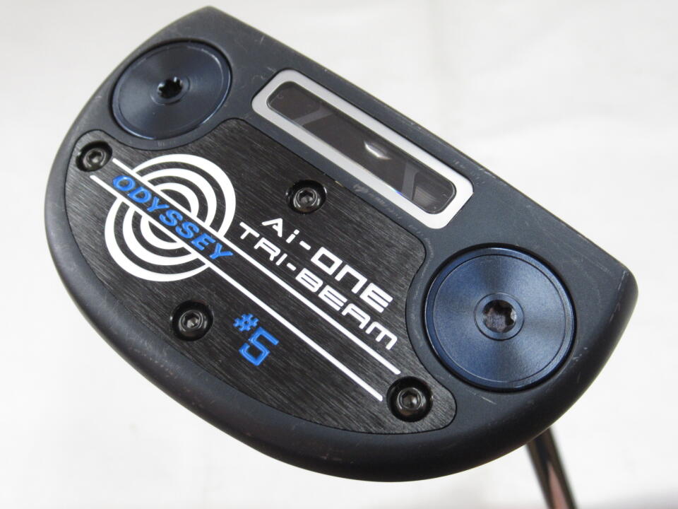 【中古】オデッセイ Ai-ONE TRI-BEAM #5 パター 34.0インチ ヘッドカバーあり オリジナルスチール Cランク 右利き用 ODYSSEY ゴルフクラブ ゴルフドゥ ゴルフ用品 GOLF DO 中古ゴルフクラブ|ゴルフ ドゥ 中古クラブ店
