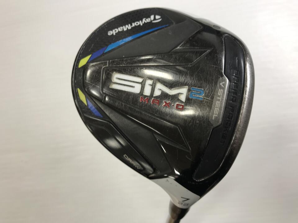 【中古】テーラーメイド SIM2 MAX-D フェアウェイウッド 7W 22° Sフレックス 41.5インチ ツアーAD TP-7 リシャフト品 Dランク 右利き用 Taylormade ゴルフクラブ シム2マックスD ゴルフドゥ ゴルフ用品