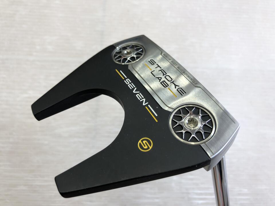 【中古】オデッセイ STROKE LAB SEVEN S パター 34.0インチ ヘッドカバーあり オリジナルスチール Cランク 右利き用 ODYSSEY ゴルフクラブ ゴルフドゥ ゴルフ用品 GOLF DO 中古ゴルフクラブ