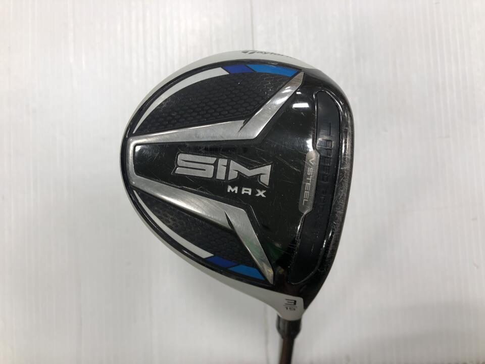 【中古】テーラーメイド SIM MAX フェアウェイウッド 3W 15&deg; Sフレックス 43.25インチ TENSEI BLUE TM50 Cランク 右利き用 Taylormade ゴルフクラブ シムマックス ゴルフドゥ ゴルフ用品 GOLF DO 中古ゴルフ｜ゴルフ ドゥ 中古クラブ店