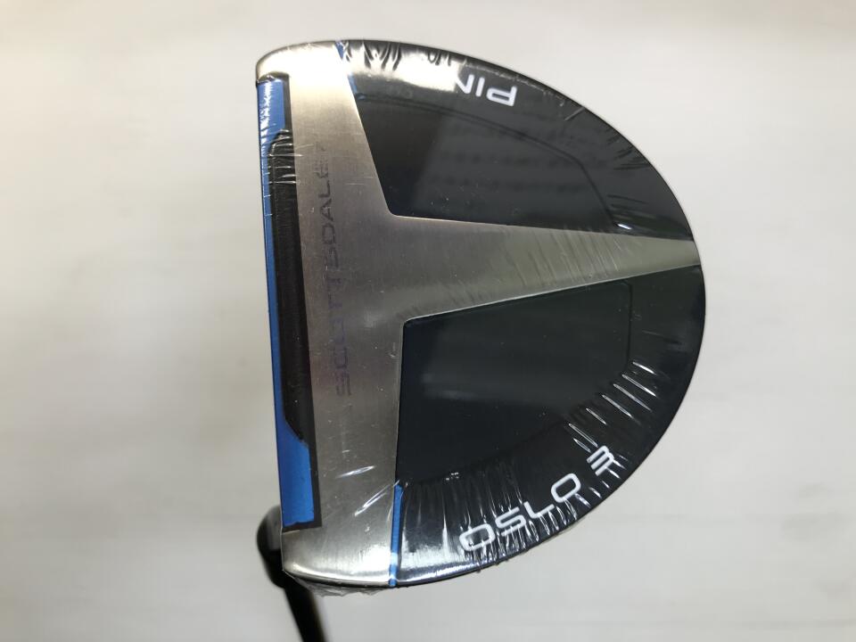 【中古】ピン SCOTTSDALE OSLO 3 パター 34.5インチ ヘッドカバーあり オリジナルスチール Sランク 左利き用 PING ゴルフクラブ スコッツデール オスロ ゴルフドゥ ゴルフ用品 GOLF DO 中古ゴルフクラ