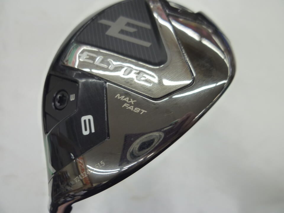 【中古】キャロウェイ ELYTE MAX FAST ユーティリティ 27° Rフレックス 38.25インチ ヘッドカバーあり ベンタス5ｆｏｒキャロウェイ リシャフト品 Cランク 右利き用 Callaway ゴルフクラブ エリート