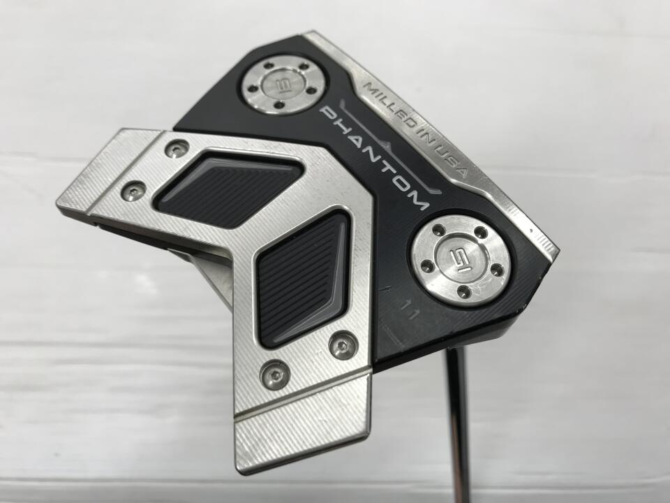 【中古】タイトリスト SC PHANTOM 11 2024 パター 34.0インチ ヘッドカバーあり オリジナルスチール Cランク 右利き用 Titleist ゴルフクラブ スコッティキャメロン ファントム ゴルフドゥ ゴルフ用