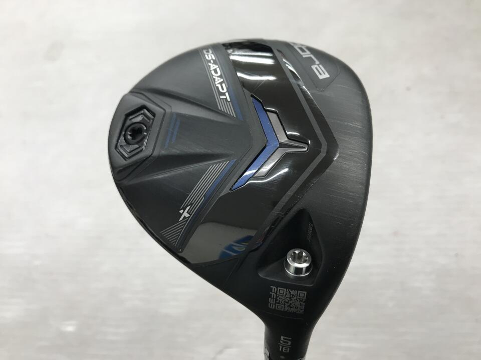 【中古】コブラ DS-ADAPT X フェアウェイウッド 5W 18° Sフレックス 42.75インチ ヘッドカバーあり SPEEDER NX for Cobra(DS-ADAPT) Cランク 右利き用 COBRA ゴルフクラブ DSアダプトエックス ゴルフドゥ ゴル