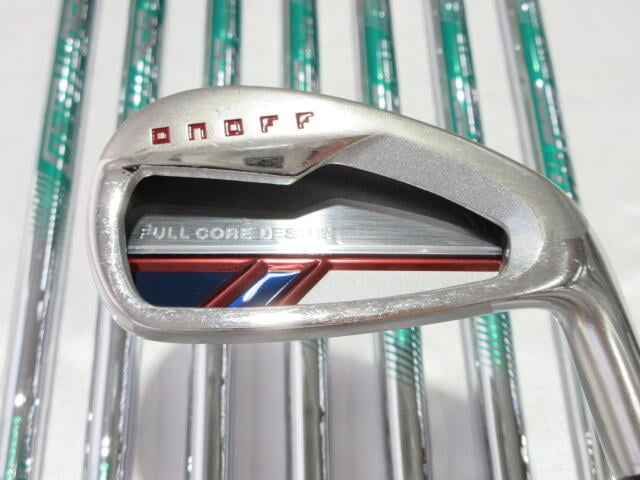 【中古】グローブライド ONOFF IRON AKA 2020 アイアンセット 22° Sフレックス 38.75インチ NSプロ950GH neo Dランク 右利き用 GLOBERIDE ゴルフクラブ オノフ アイアン アカ ゴルフドゥ ゴルフ用品 GOLF DO