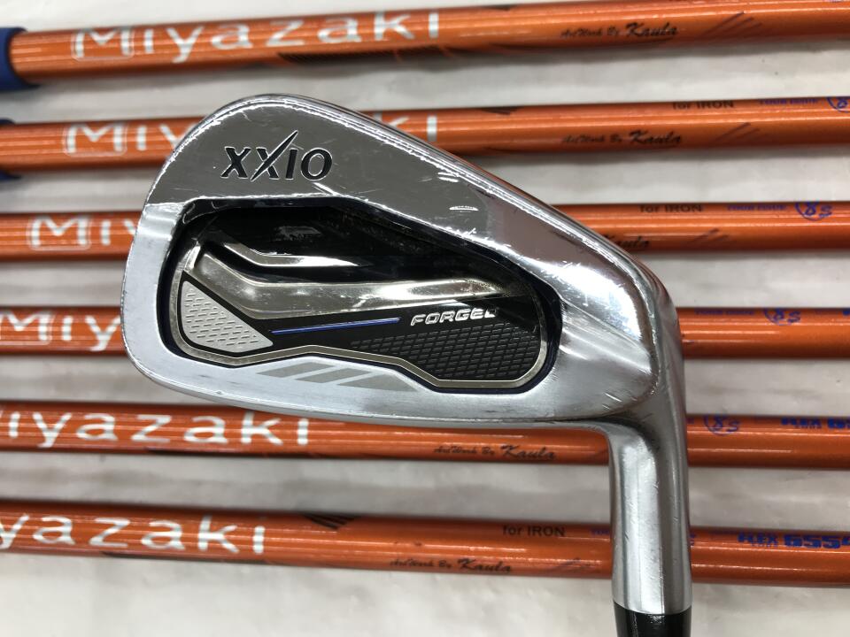 【中古】ダンロップ XXIO FORGED 2017 アイアンセット Sフレックス 38.25インチ Miyazaki Kaula 8 for IRON Cランク 右利き用 DUNLOP ゴルフクラブ ゼクシオフォージド ゴルフドゥ ゴルフ用品 GOLF DO 中古ゴル｜ゴルフ ドゥ 中古クラブ店