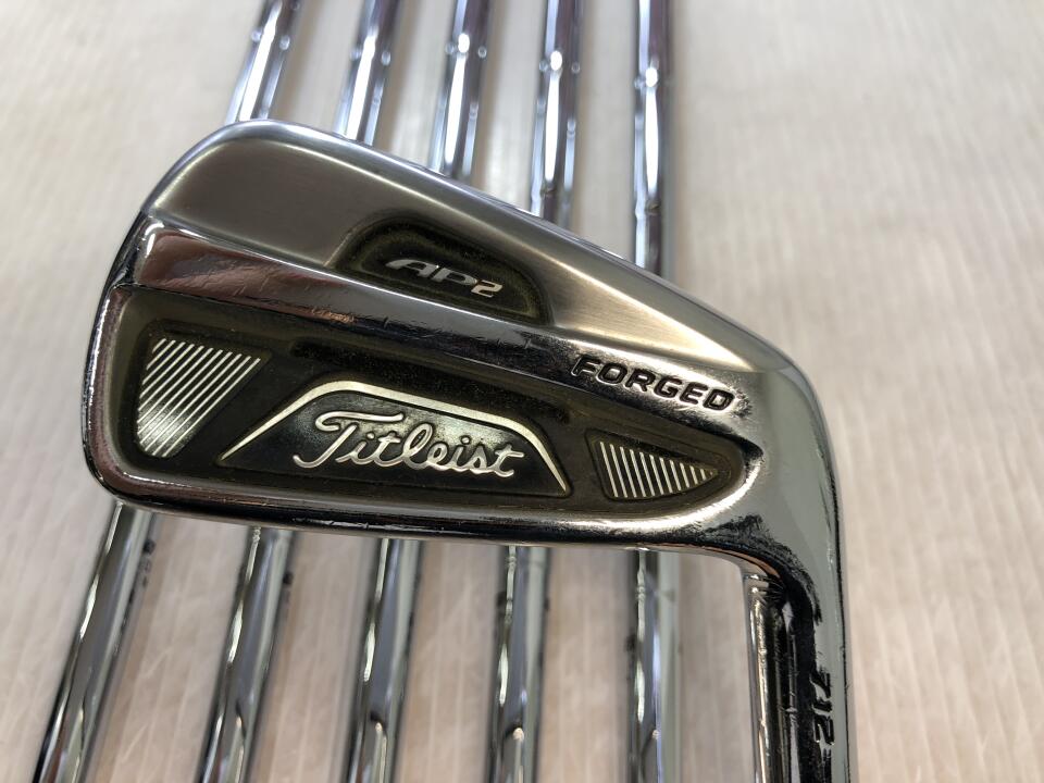 【中古】タイトリスト AP 2 712 アイアンセット S200フレックス 38.0インチ ダイナミックゴールド Dランク 右利き用 Titleist ゴルフクラブ ゴルフドゥ ゴルフ用品 GOLF DO 中古ゴルフクラブ