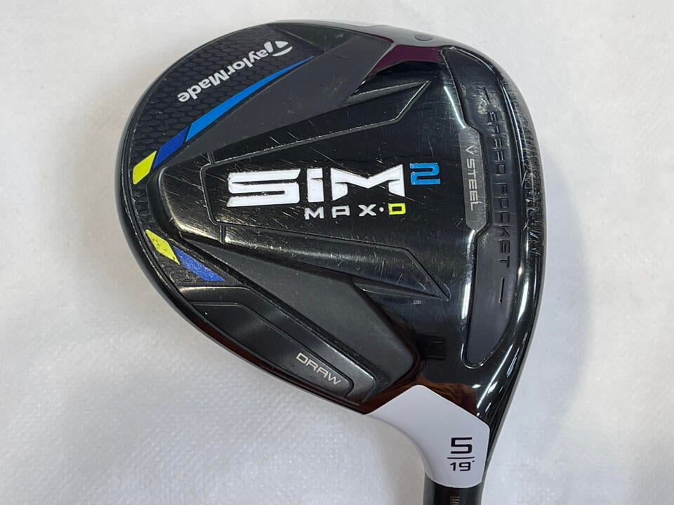 【中古】テーラーメイド SIM2 MAX-D フェアウェイウッド 5W 19° Sフレックス 42.25インチ TENSEI BLUE TM50(SIM2) Cランク 右利き用 Taylormade ゴルフクラブ シム2マックスD ゴルフドゥ ゴルフ用品 GOLF DO 中
