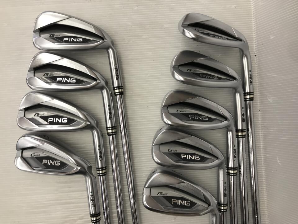 【中古】ピン G425 アイアンセット Sフレックス 38.25インチ NSプロ950GH neo Cランク 右利き用 PING ゴルフクラブ ゴルフドゥ ゴルフ用品 GOLF DO 中古ゴルフクラブ