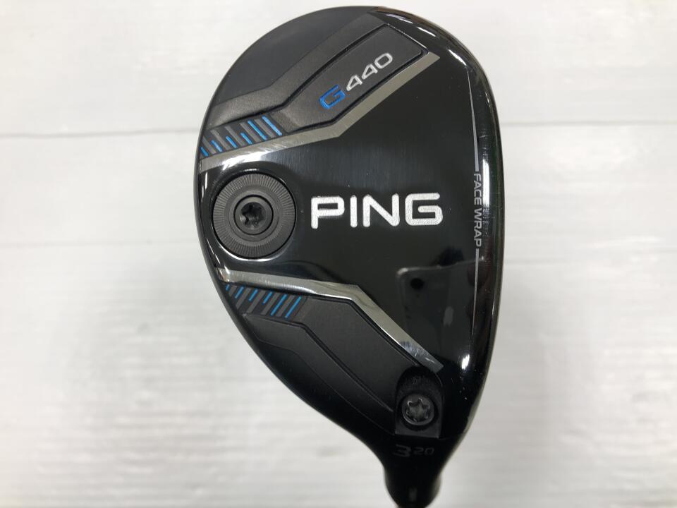 【中古】ピン G440 ユーティリティ 20&deg; Xフレックス 40.0インチ ヘッドカバーあり TOUR 2.0 CHROME 85 リシャフト品 Cランク 右利き用 PING ゴルフクラブ ゴルフドゥ ゴルフ用品 GOLF DO 中古ゴルフクラ｜ゴルフ ドゥ 中古クラブ店