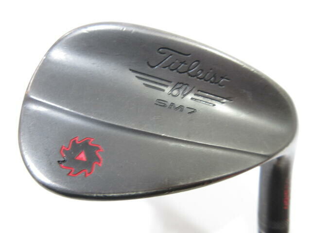 【中古】タイトリスト VOKEY SM7 JET BLACK ウェッジ 52° S200フレックス 35.5インチ ﾀﾞｲﾅﾐｯｸｺﾞｰﾙﾄﾞ105 リシャフト品 Dランク 右利き用 Titleist ゴルフクラブ ボーケイSM7ジェットブラッ