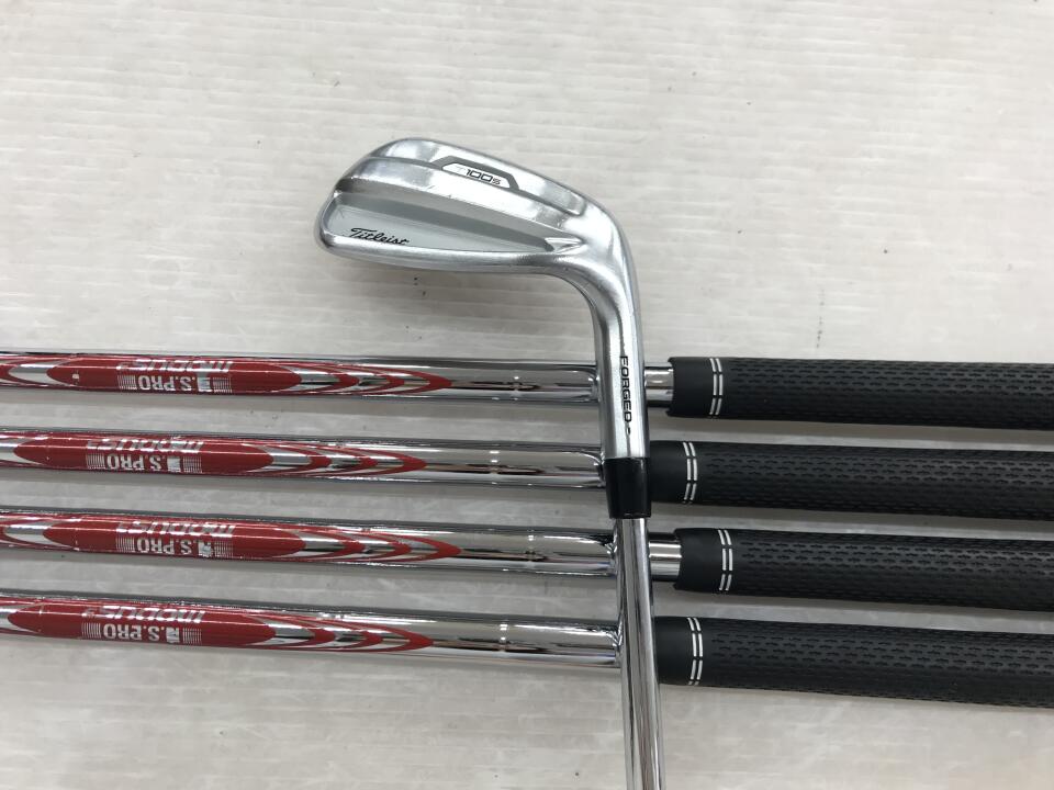 【中古】タイトリスト T100・S 2021 アイアンセット 28&deg; Sフレックス 37.75インチ NSプロ MODUS 3 TOUR 115 Dランク 右利き用 Titleist ゴルフクラブ ゴルフドゥ ゴルフ用品 GOLF DO 中古ゴルフクラブ｜ゴルフ ドゥ 中古クラブ店