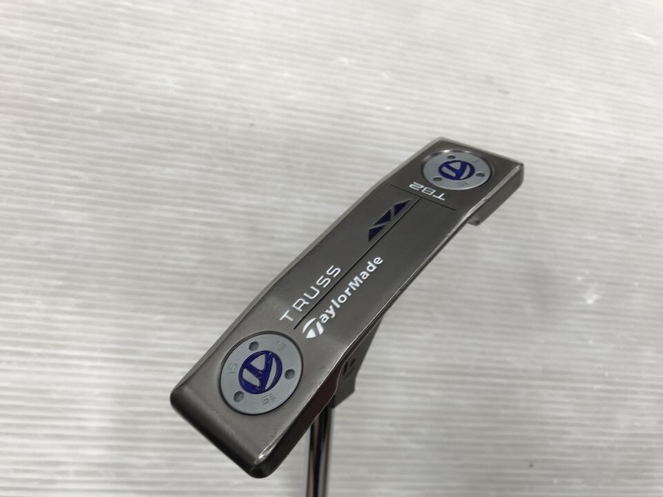 【中古】テーラーメイド TRUSS TB2 パター 34.0インチ ヘッドカバーあり オリジナルスチール Dランク 左利き用 Taylormade ゴルフクラブ ゴルフドゥ ゴルフ用品 GOLF DO 中古ゴルフクラブ