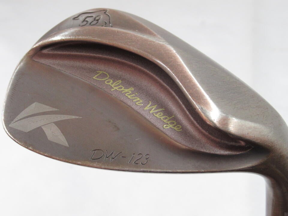 【中古】【訳あり】キャスコ Dolphin Wedge DW-123 カッパー ウェッジ 58° S200フレックス 35.0インチ ダイナミックゴールド Dランク 右利き用 Kasco ゴルフクラブ ゴルフドゥ ゴルフ用品 GOLF DO 中古ゴ