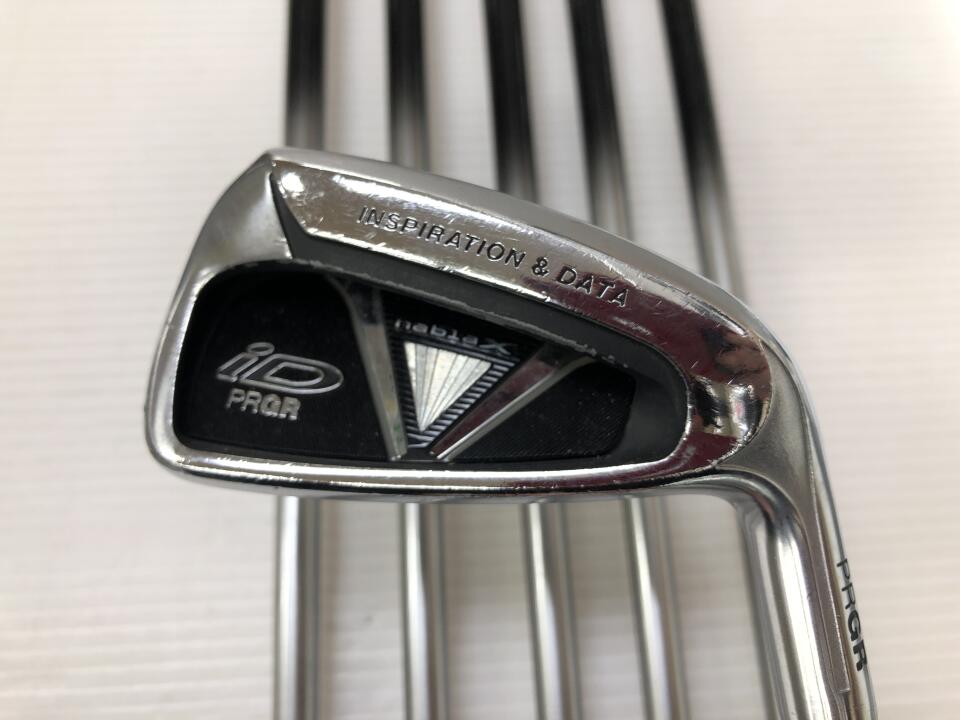 【中古】プロギア iD nabla X アイアンセット 38.25インチ iD nabla X Dランク 右利き用 PRGR ゴルフクラブ ゴルフドゥ ゴルフ用品 GOLF DO 中古ゴルフクラブ