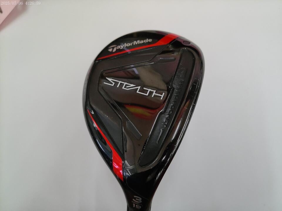 【中古】テーラーメイド STEALTH ユーティリティ 19° Sフレックス 40.0インチ ヘッドカバーあり KBS MAX MT85 JP Cランク 右利き用 Taylormade ゴルフクラブ ステルス ゴルフドゥ ゴルフ用品 GOLF DO 中古