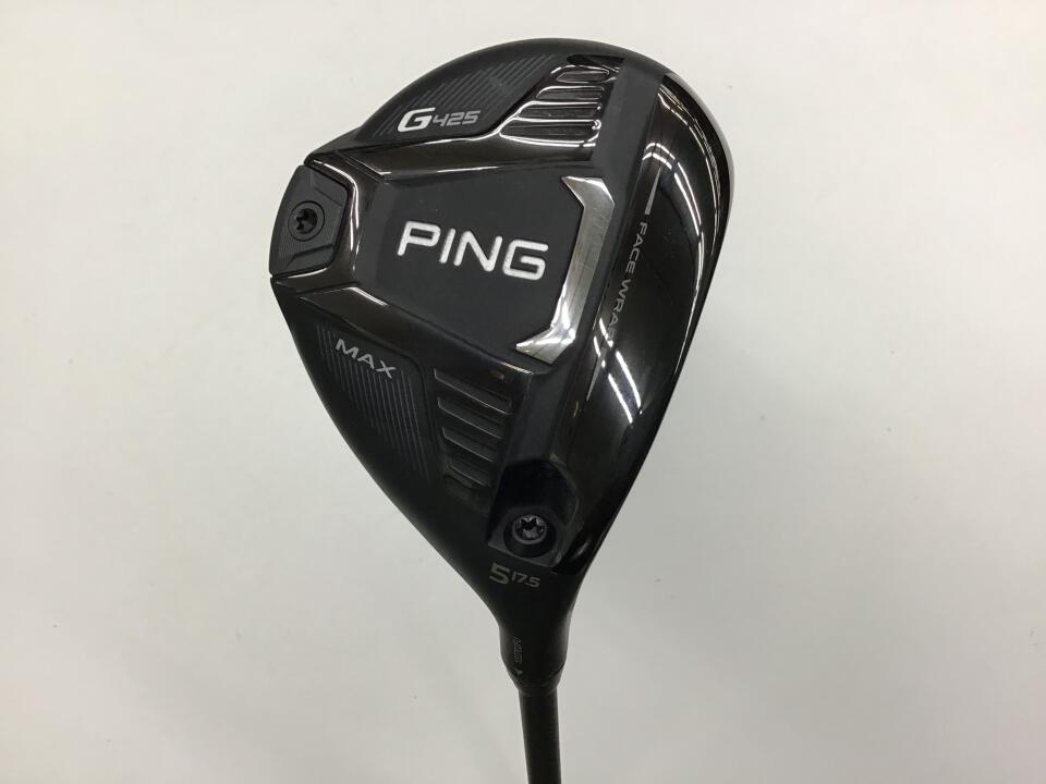 【中古】ピン G425 MAX フェアウェイウッド 5W 17.5° Sフレックス 42.5インチ ヘッドカバーあり ALTA J CB SLATE Dランク 右利き用 PING ゴルフクラブ G425マックス ゴルフドゥ ゴルフ用品 GOLF DO 中古ゴル