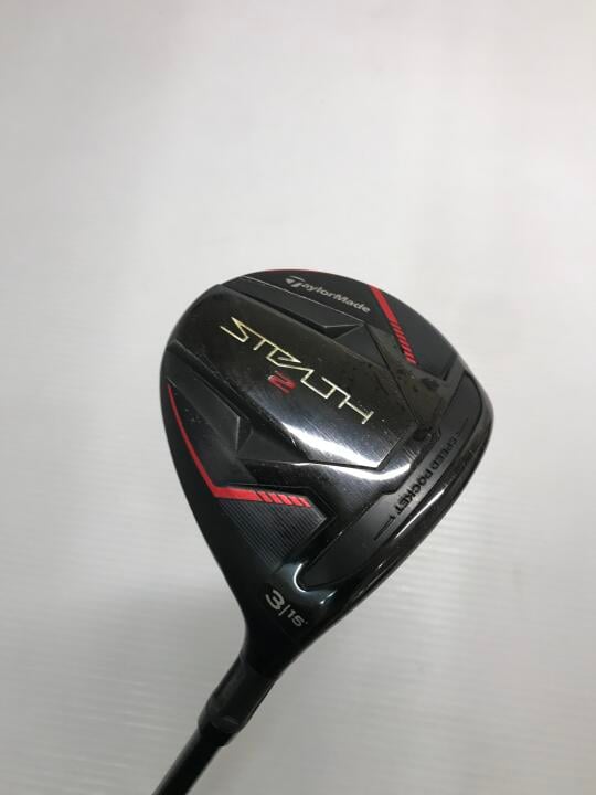 【中古】テーラーメイド STEALTH2 フェアウェイウッド 3W 15° Sフレックス 43.25インチ ヘッドカバーあり TENSEI RED TM50 Cランク 右利き用 Taylormade ゴルフクラブ ステルス2 ゴルフドゥ ゴルフ用品 GOL
