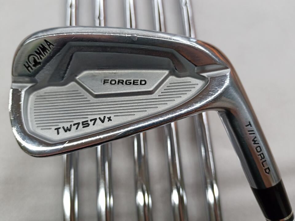 【中古】ホンマゴルフ TOUR WORLD TW757 Vx アイアンセット S200フレックス 38.0インチ ダイナミックゴールド HT Cランク 右利き用 ゴルフクラブ ツアーワールド ゴルフドゥ ゴルフ用品 GOLF DO 中古ゴ