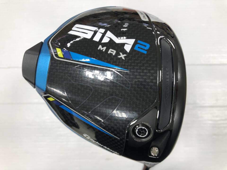【中古】テーラーメイド SIM2 MAX ドライバー 9° Sフレックス 46.0インチ ヘッドカバーあり TENSEI BLUE TM50(SIM2) Cランク 右利き用 Taylormade ゴルフクラブ シム2マックス ゴルフドゥ ゴルフ用品 GOLF DO