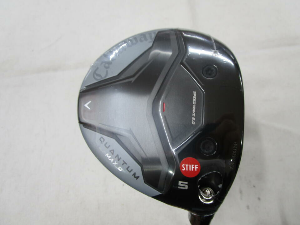 【中古】キャロウェイ QUANTUM MAX D フェアウェイウッド 5W 18° Sフレックス 42.5インチ ヘッドカバーあり ATHLEMAX 50 for Callaway Sランク 右利き用 Callaway ゴルフクラブ クオンタムマックスD ゴルフド