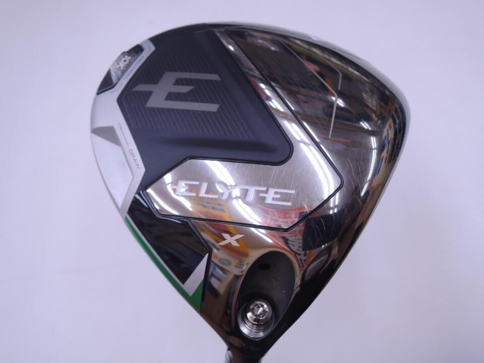 【中古】キャロウェイ ELYTE X 10K ドライバー 10.5° SRフレックス 45.0インチ ヘッドカバーあり VENTUS GREEN 5 for Callaway Cランク 右利き用 Callaway ゴルフクラブ エリートエックステンケー ゴルフドゥ