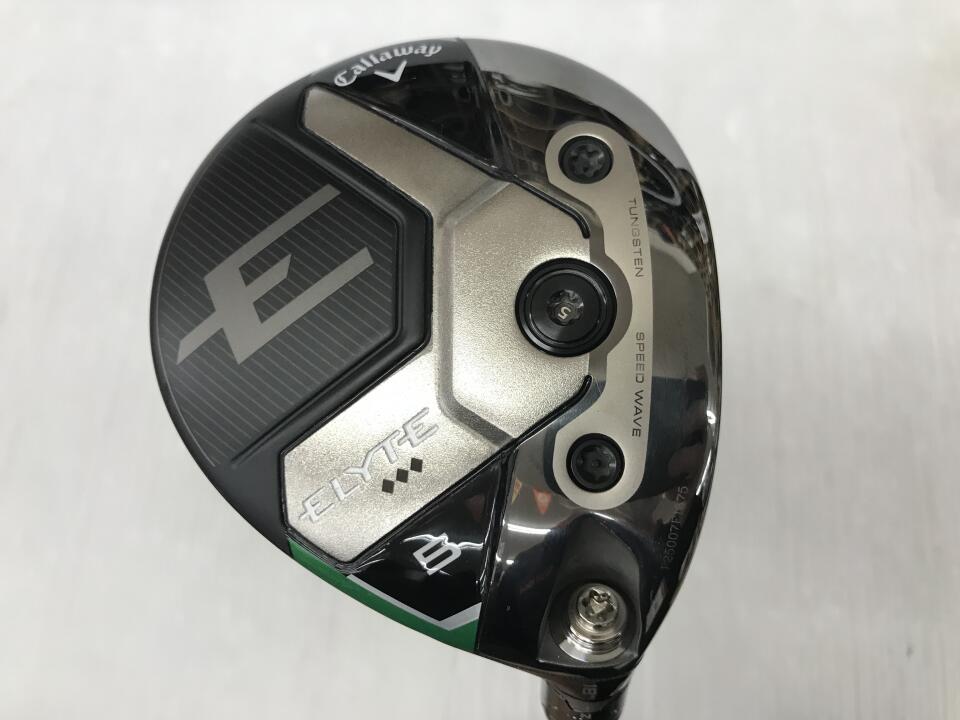 【中古】キャロウェイ ELYTE ◆◆◆ フェアウェイウッド 5W 18° Sフレックス 42.25インチ ツアーAD DI 6 リシャフト品 Bランク 右利き用 Callaway ゴルフクラブ エリートトリプルダイヤモンド ゴルフ