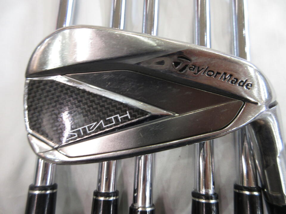 【中古】テーラーメイド STEALTH アイアンセット 24° Rフレックス 37.875インチ KBS MAX MT85 JP Dランク 右利き用 Taylormade ゴルフクラブ ステルス ゴルフドゥ ゴルフ用品 GOLF DO 中古ゴルフクラブ