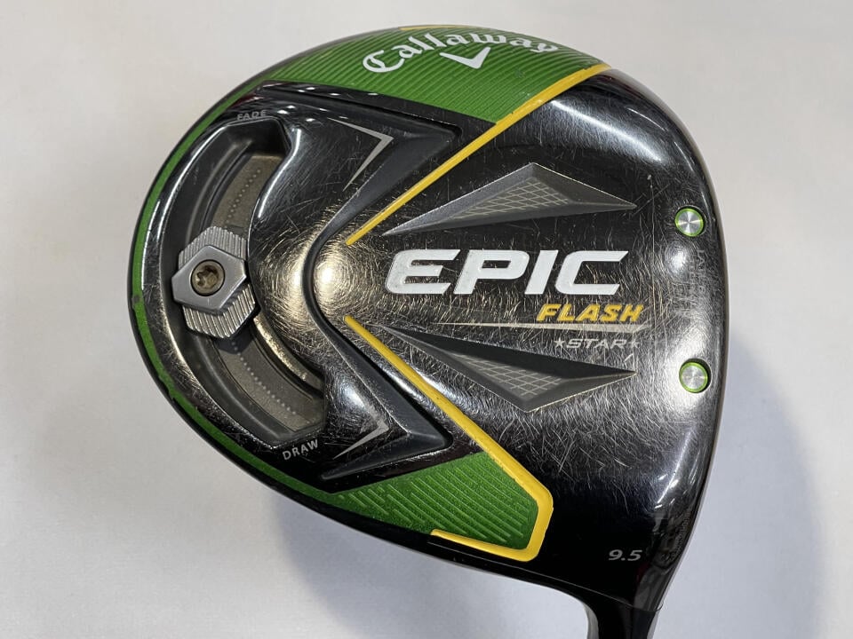 【中古】キャロウェイ EPIC FLASH STAR ドライバー 9.5&deg; Sフレックス 45.75インチ Speeder EVOLUTION for CW Dランク 右利き用 Callaway ゴルフクラブ エピックフラッシュスター ゴルフドゥ ゴルフ用品 GOLF DO｜ゴルフ ドゥ 中古クラブ店