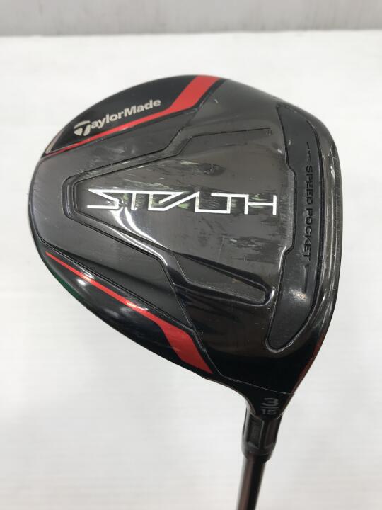 【中古】テーラーメイド STEALTH フェアウェイウッド 3W 15&deg; Sフレックス 43.0インチ ヘッドカバーあり TENSEI RED TM50 Dランク 右利き用 Taylormade ゴルフクラブ ステルス ゴルフドゥ ゴルフ用品 GOLF D｜ゴルフ ドゥ 中古クラブ店