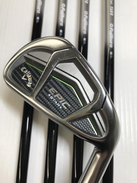 【中古】キャロウェイ EPIC STAR アイアンセット 23° SRフレックス 38.0インチ Speeder EVOLUTION for EPIC Cランク 右利き用 Callaway ゴルフクラブ エピックスター ゴルフドゥ ゴルフ用品 GOLF DO 中古ゴル
