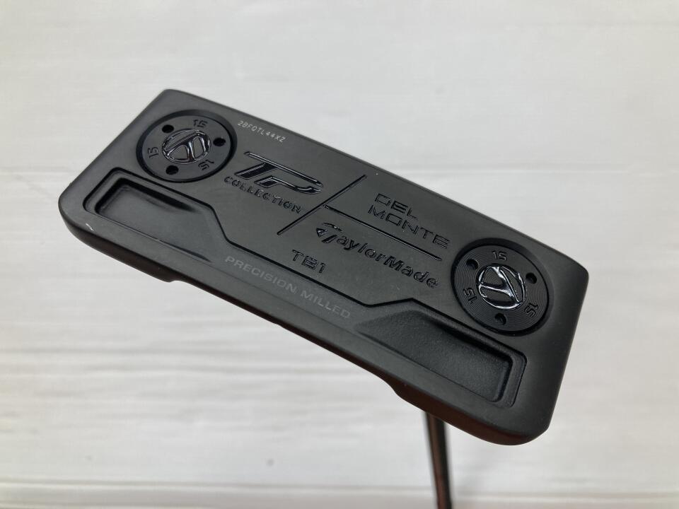 【中古】テーラーメイド TP COLLECTION HYDRO BLAST DEL MONTE TB1 パター 33.0インチ ヘッドカバーあり オリジナルスチール Bランク 右利き用 Taylormade ゴルフクラブ ゴルフドゥ ゴルフ用品 GOLF DO 中古ゴ
